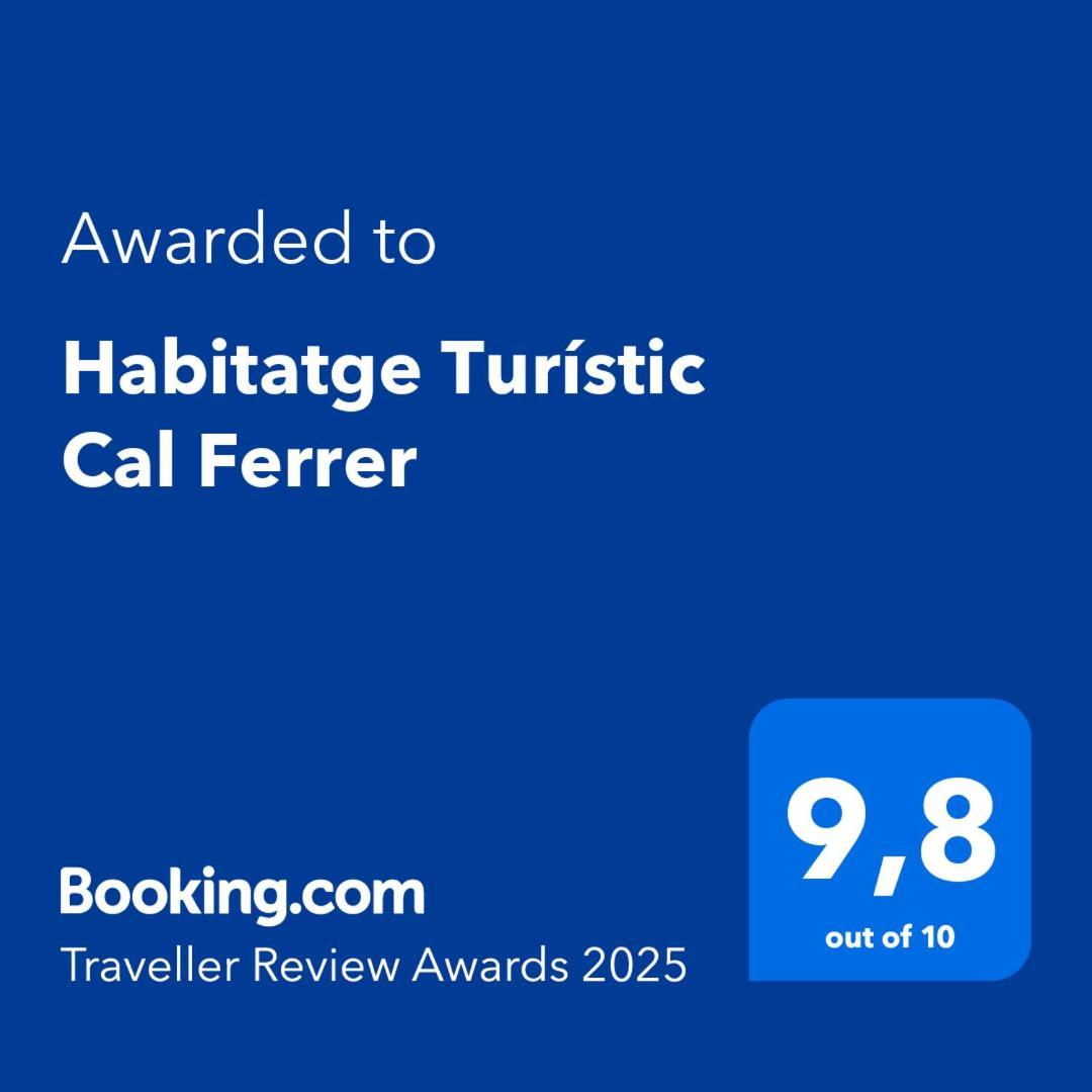 Habitatge Turistic Cal Ferrer Lejlighed Sant Pau de Seguries Eksteriør billede